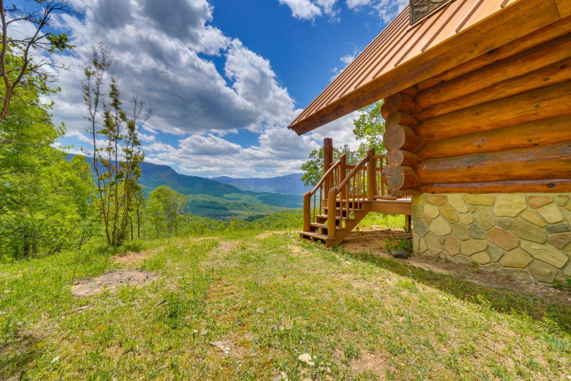 Gatlinburg Cabin With Hot Tub About 11 Miles To Downtown Zewnętrze zdjęcie