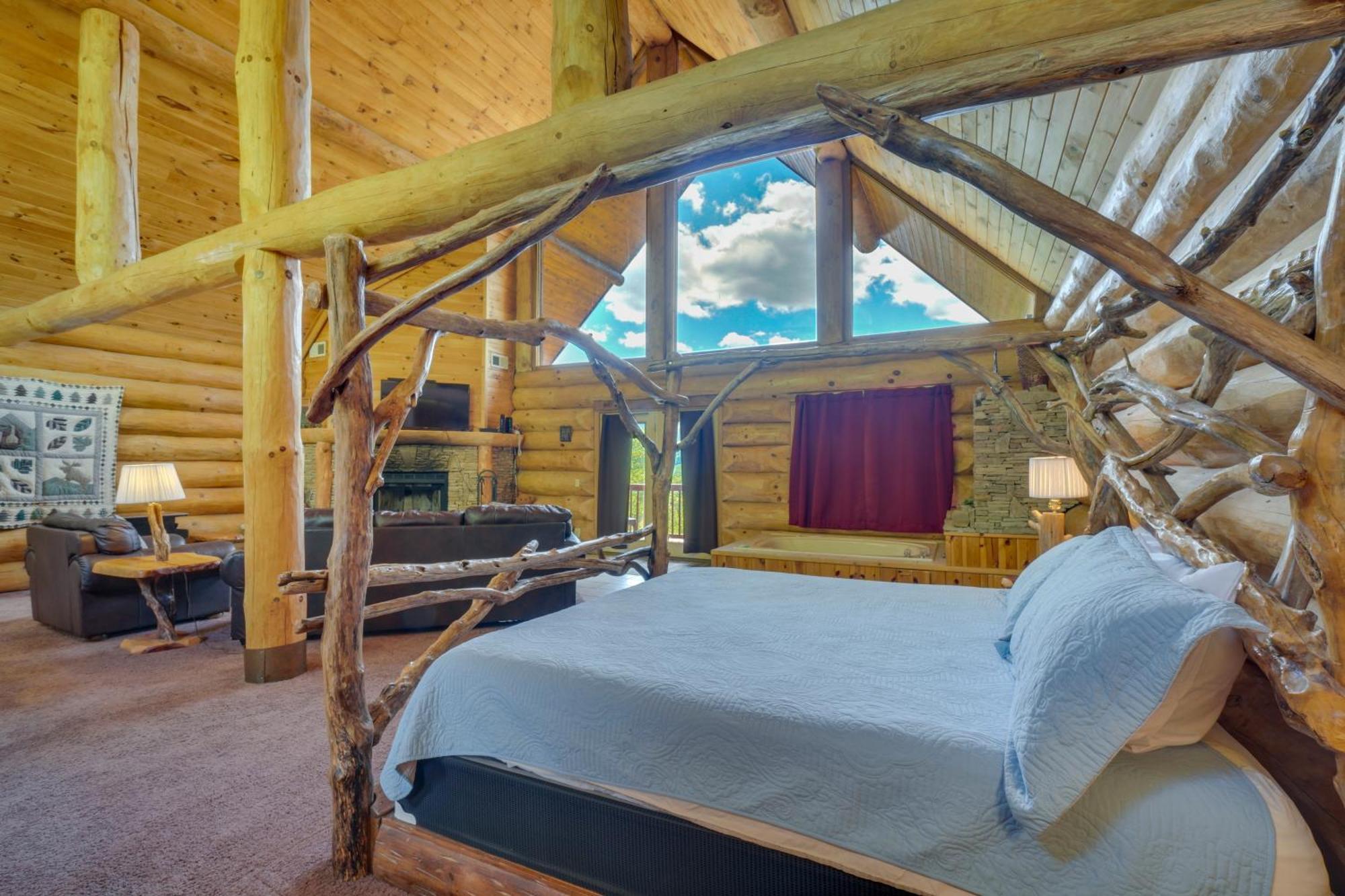 Gatlinburg Cabin With Hot Tub About 11 Miles To Downtown Zewnętrze zdjęcie